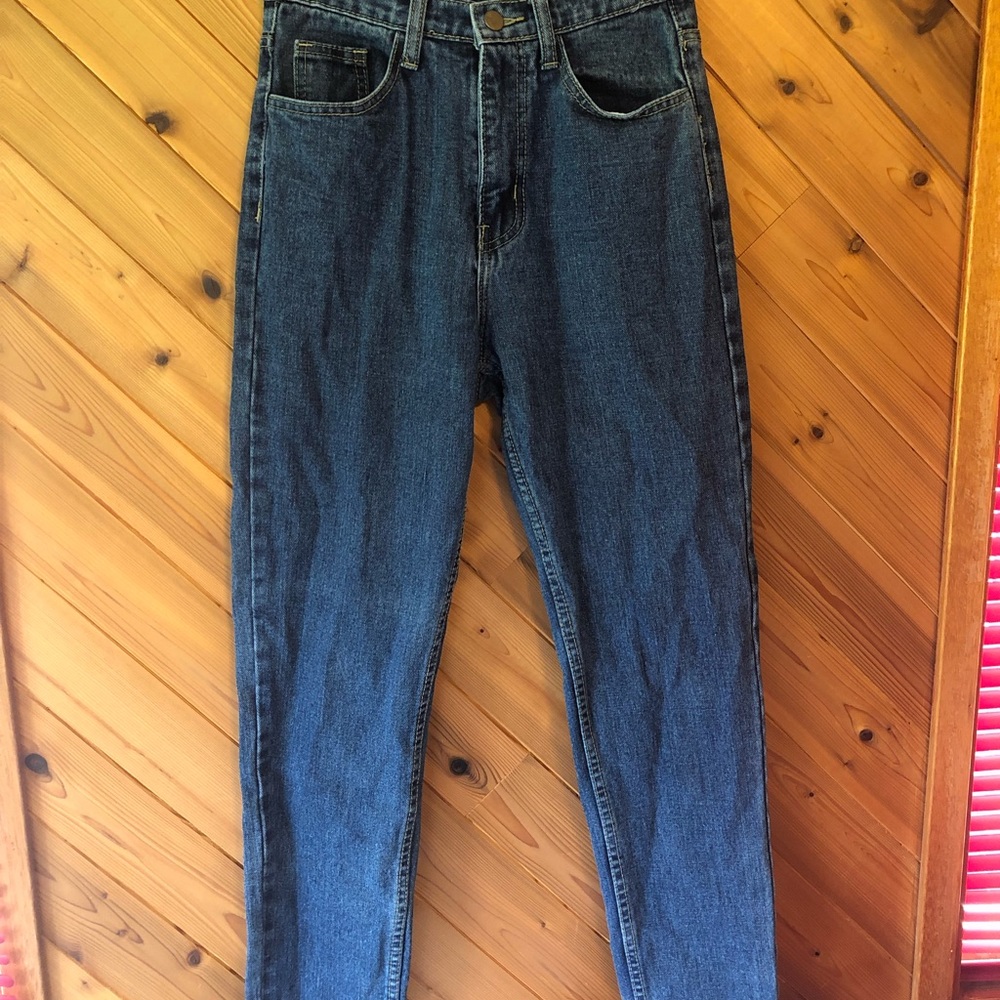 High Waisted Mom Jeans